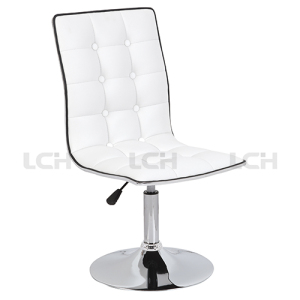 Hot Sale Italian Leather Bar Chair with Aluminium Alloy Basement