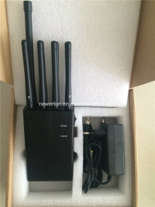 8-Antennas Portable 3G/4G Cell Phone Jammer/GPS Signal Jammer/ WiFi Blocker/Lojack Jammer